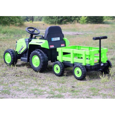 SUPER TRAKTOR "TRUCK"- NA AKUMULATOR Z PRZYCZEPĄ,WÓZEK,PILO T,APLIKACJA/DLSX18
