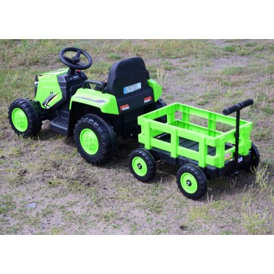 SUPER TRAKTOR "TRUCK"- NA AKUMULATOR Z PRZYCZEPĄ,WÓZEK,PILO T,APLIKACJA/DLSX18