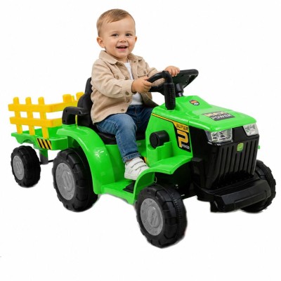 Super traktor z przyczepą, sterowanie pilotem/aplikacja/ YT1166