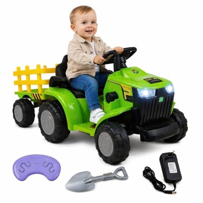 Super traktor z przyczepą, sterowanie pilotem/aplikacja/ YT1166