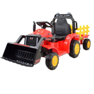Super traktor z przyczepą i łyżką - na akumulator, pilot/aplikacja/YT1066