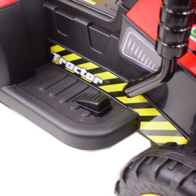 Super traktor STRONG z przyczepą z dyszlem,wózkiem/FB319T