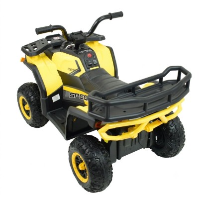MEGA WIELKI QUAD, AMORTYZATORY, MIĘKKIE KOŁA, PILOT, WOLNY START, 4x4 /XMX607