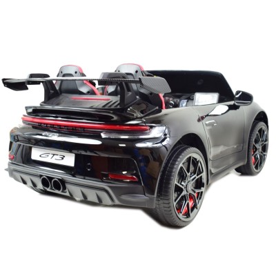 Olbrzymie Porsche 911 GT3 na akumulator 560W, 24V, ciche silniki MUTE, lakier / DK-P911