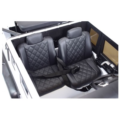 MEGA POJAZD- ORYGINALNY MERCEDES G63, NAPĘD 6X6, MIĘKKIE KOŁA, MIĘKKIE SIEDZENIE, SIEDZENIE DLA RODZICA, 12v14AH/ABL-1801