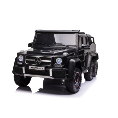 MEGA POJAZD- ORYGINALNY MERCEDES G63, NAPĘD 6X6, MIĘKKIE KOŁA, MIĘKKIE SIEDZENIE, SIEDZENIE DLA RODZICA, 12v14AH/ABL-1801