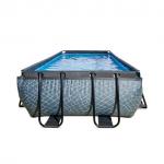 Swimming pool  EXIT PREMIUM 400 x 200 x100 cm / grey stone/