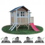 Wooden playhouse EXIT LOFT 350 /natural/