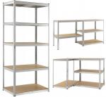 Storage shelf 18 cm x 90 cm x 40cm 1000 kg /5 shelfs/