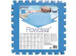 Underlay for swimming pool BESTWAY 9 parts 50cm x50cm