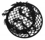 Garden swing stork nest  /black/