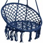 Garden swing stork nest  /navy blue/