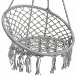 Garden swing stork nest  /grey/