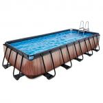 Swimming rectangular pool  EXIT  540 x 250 x 100 cm / timber sty