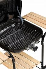 Rectangular coal garden grill MH