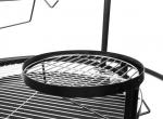 Coal garden grill with barbecue 5 in 1