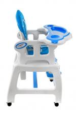 High chair for feeding child 5 in 1 /blue/