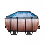 Swimming pool EXIT PREMIUM 540 x 250 x 122 cm /timber style/