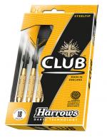 Komplet 3 rzutek HARROWS CLUB BRASS 25 gram /steel tip/