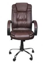 Fotel biurowy MALATEC ekoskóra /brązowy/
