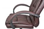 Office armchair MALATEC ecoleather /brown/