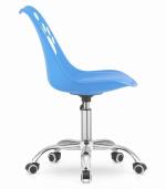 Krzesło biurowe PRINT /niebieskie/