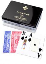 STANDARD PIATNIK "L"double deck plastic playing cards