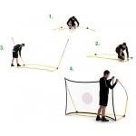Soccer goal KICKSTER COMBO 2.4 m x 1.5 m