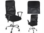 Office armchair MALATEC MESH  / black-silver/