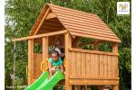 Wooden playground FUNGOO MAXI JOYFUL CASTEL /teak/