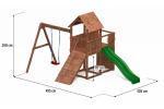 Wooden playground FUNGOO CAROL 3 /KDI/