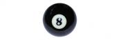 Pool ball 57,2mm standard no.8