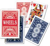 WHEELS PIATNIK playing cards /red reverse side/