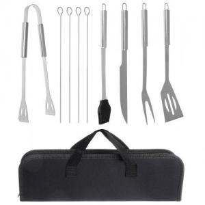 Barbecue utensils 9 accessories in bag