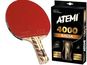 Tennis table bat ATEMI 4000 BALSA