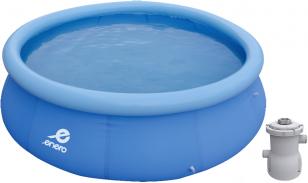 Swimming pool ENERO with filter pump 300x76cm