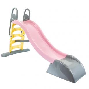 Slide MOCHTOYS 180 cm big /pink-grey/