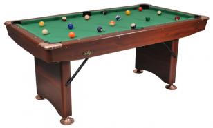 Folding pool table 6ft BUFFALO CHALLENGER /brown/