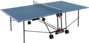 Stół do tenisa stołowego BUFFALO BASIC wewnętrzny niebieski