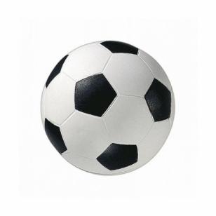 Soccer ball 36 mm black-white