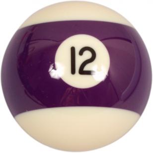 Pool ball 57,2mm standard no.12