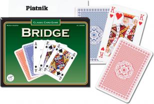 CLASSIC BRIDGE PIATNIK double deck paling cards in a box