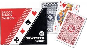STANDARD PIATNIK double deck playing cards