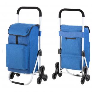 Wózek zakupowy do pokonywania schodów Cruiser Expert /niebieski/