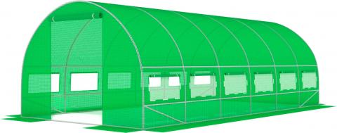 Tunel foliowy 6 m x 3 m /zielony/