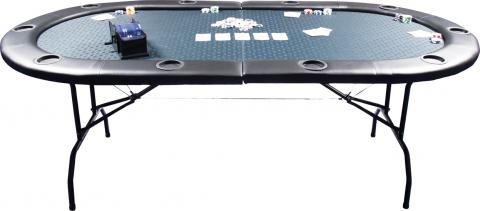 Stół do gry w pokera GAMBLER 210x105x73 /składany/