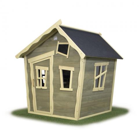 Wooden playhouse EXIT CROOKY 100 /grey/