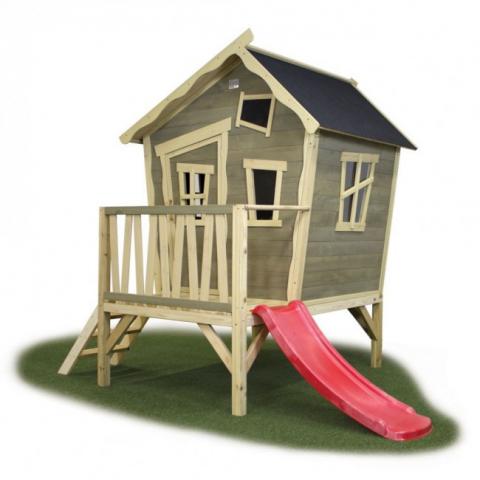 Wooden playhouse EXIT CROOKY 300 /grey/