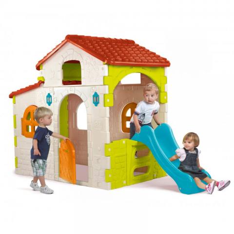 Playhouse FEBER with slide