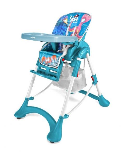High chair for feeding child Milly Mally Active Sea